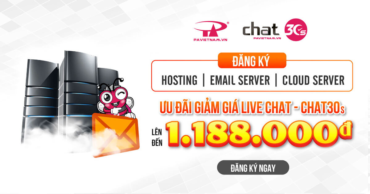 Ưu đãi giảm giá Livechat - Chat30s lên đên 1.188.000VNĐ