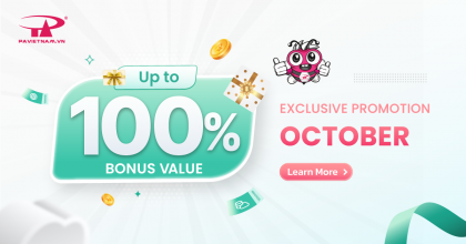 Exclusive Promotion – Get Up to 100% Bonus Value