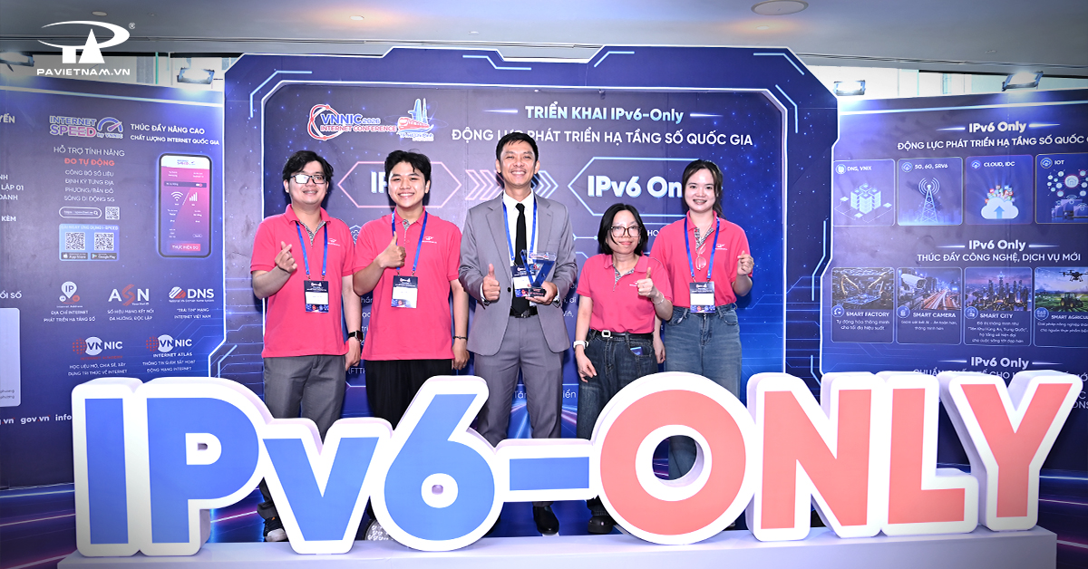 P.A Việt Nam đồng hành cùng VNNIC Internet Conference 2026: sẵn sàng hạ tầng IPv6-Only & nền tảng web tích hợp AI