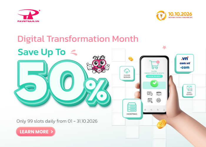 Mừng th&aacute;ng ti&ecirc;u d&ugrave;ng số (01 - 31.10.2026)