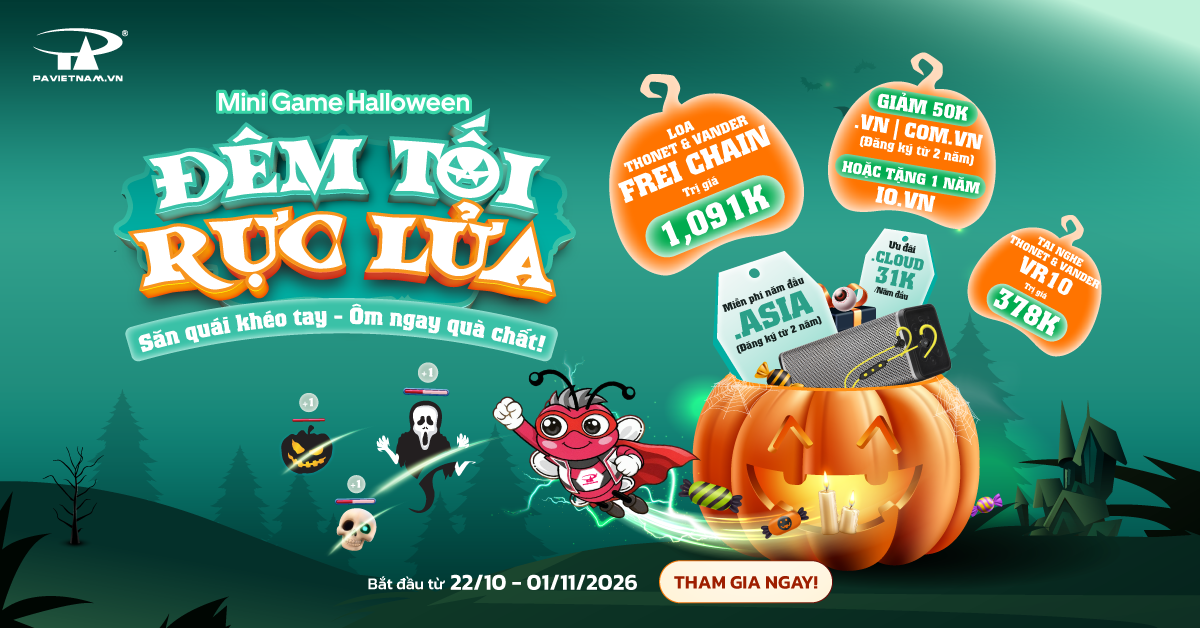 🎃Minigame Halloween Đêm Tối Rực Lửa | Săn Quái Khéo Tay, Ôm Đầy Quà Chất